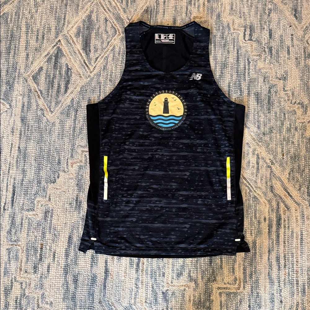 New Balance Falmouth Road Race 2018 Tank Top Size Small